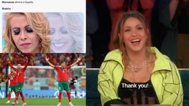 “Esto es por ti, Shakira”: Los memes que dejó la ‘venganza’ de Marruecos tras golear a España