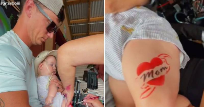 Padres “tatúan” a su bebé y desatan indignación en redes