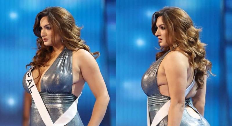 Miss Nepal calló la boca de sus críticos con su seguridad en Miss Universo 2023