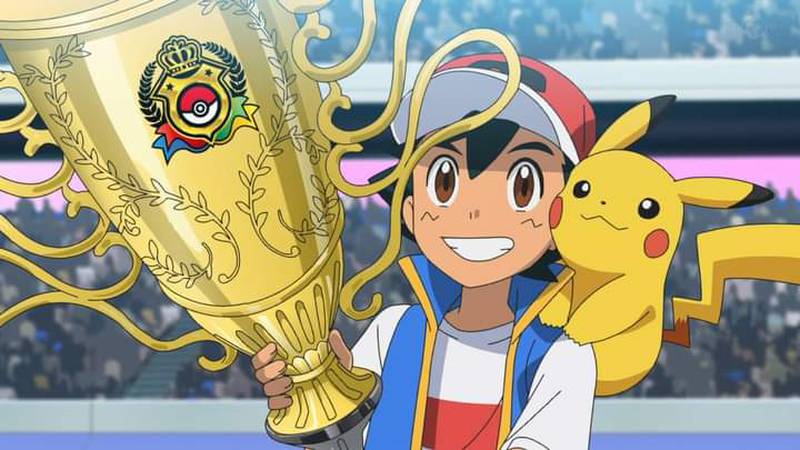 Ash es proclamado campeón del mundo