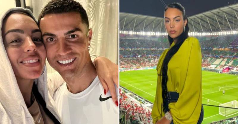 El polémico mensaje de Georgina Rodríguez a Cristiano tras juego de Portugal