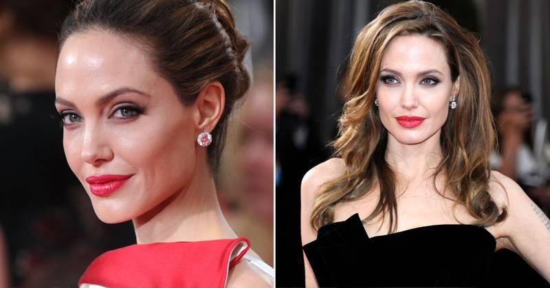 Angelina Jolie siempre ha destacado con su imponente belleza
