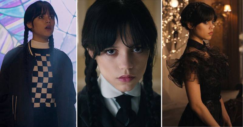 El estilo de Merlina Addams en la serie de Netflix es 'dark' pero 'chic'