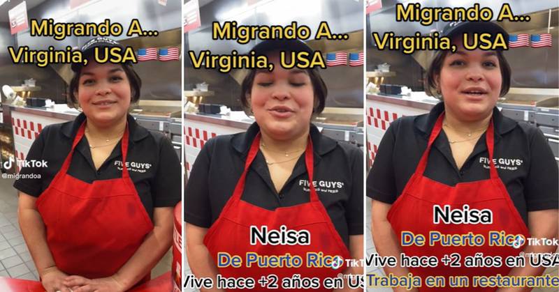 Neisa es una puertorriqueña que llegó hace dos años a los Estados Unidos y reveló cuánto gana