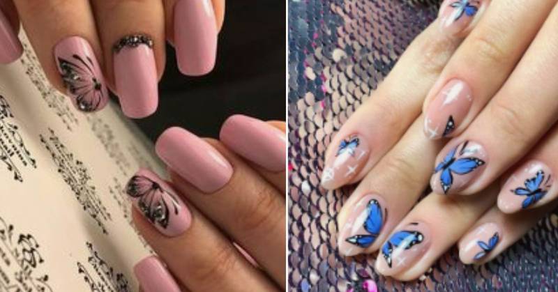 Uñas con mariposas: 4 diseños antiedad que estilizan los dedos a las mujeres de 40 años