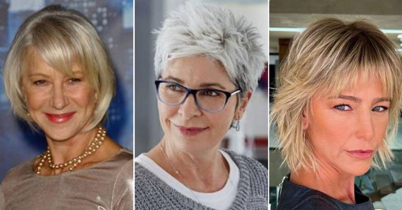Los 3 mejores cortes de pelo corto que más favorecen a las mujeres de 60 años