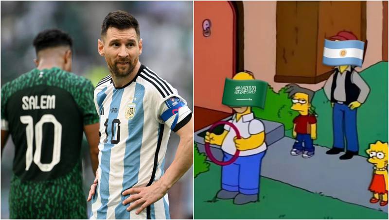 Los Simpson anticiparon siete momentos de la derrota de Argentina con Arabia