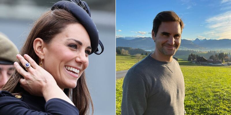Kate Middleton / Roger Federer