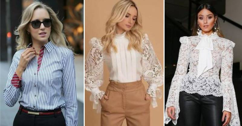 Para un look formal e impactante: los tipos de blusas y cómo combinarlas para no verte aburrida
