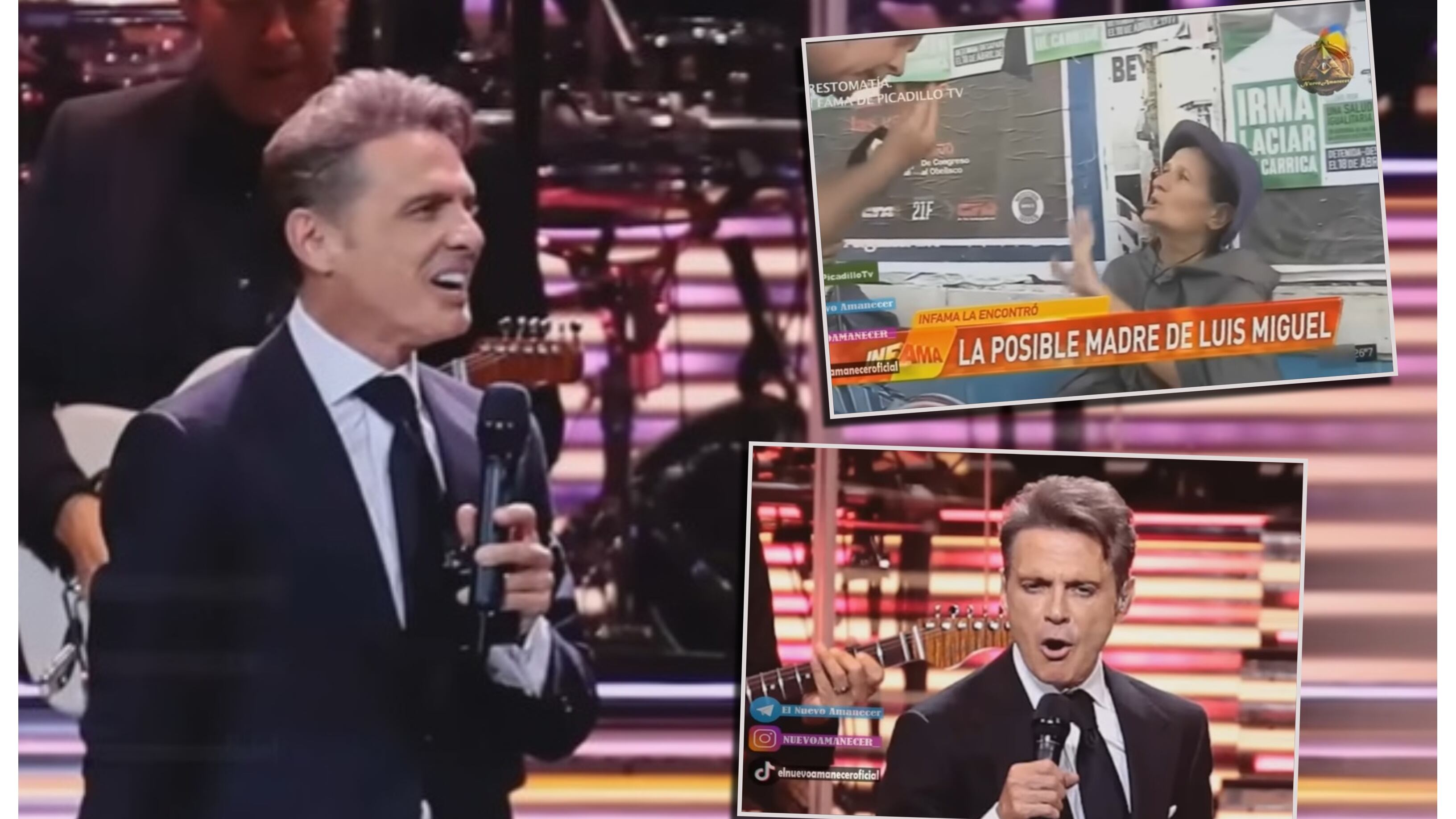 El periodista Luis Ventura insistió este fin de semana en que la madre de Luis Miguel sigue y viva en Argentina, y que el cantante mexicano utiliza un doble para sus presentaciones en vivo.