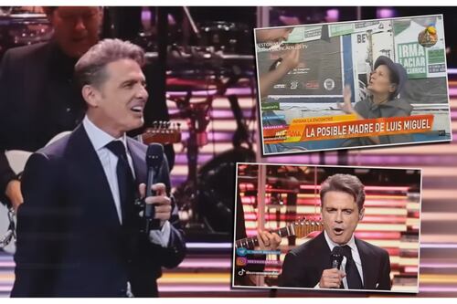 “Lo dije siempre”: periodista argentino aseguró que Luis Miguel utilizó un doble en su primer recital en ese país y que su madre sigue viva