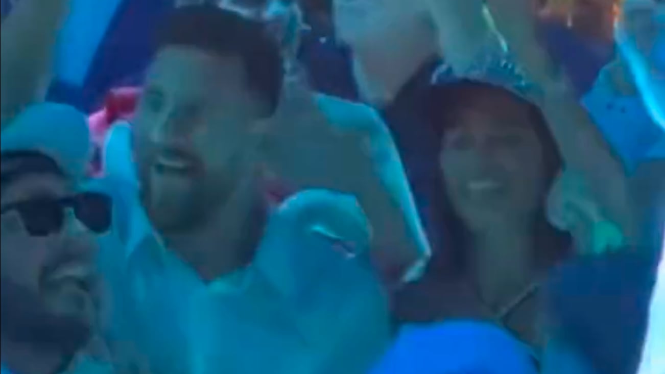 Messi continua disfrutando de sus vacaciones en su natal Rosario.