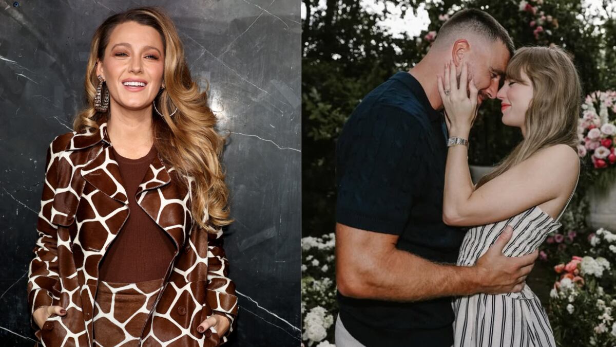 La reacción de Blake Lively al compromiso de Taylor Swift causó la indignación de los internautas.