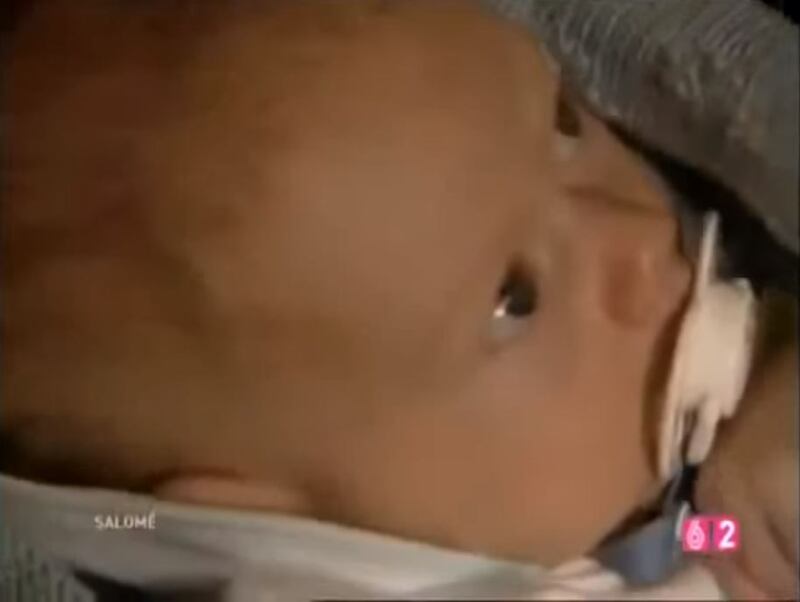 Un célebre histrión prestó a su bebé para ser el hijo de la protagonista de 'Salomé'