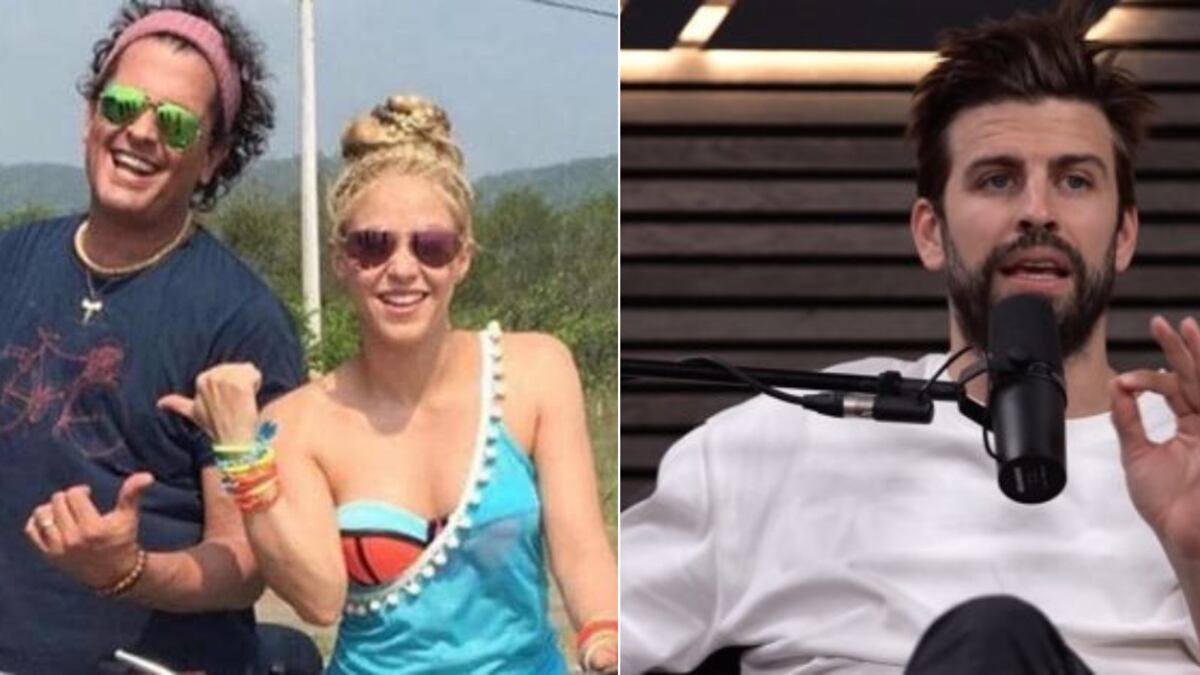 Carlos Vives, Shakira y Piqué
