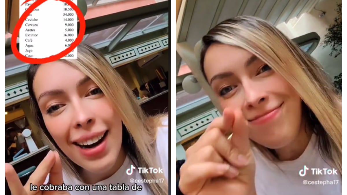 Stephani contó la historia de su amiga a través de TikTok