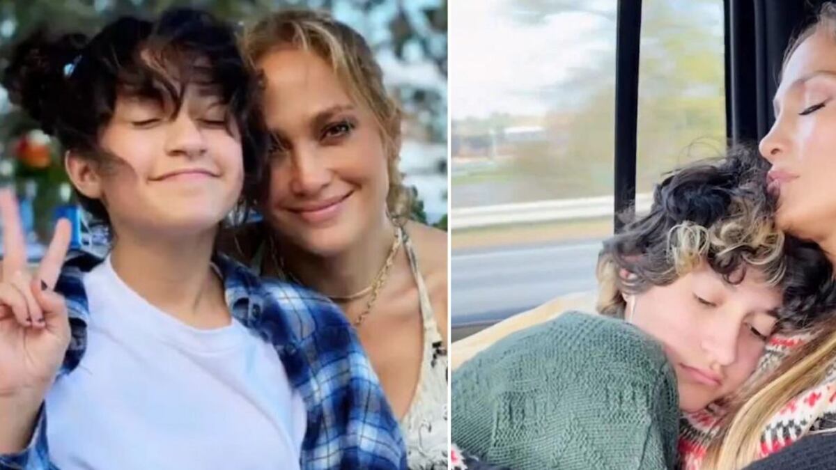 El look navideño de la hija de JLo por el que la critican y atacan, mostrando lo peor