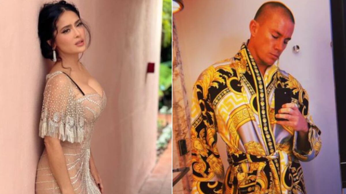 Fotos y videos que evidencian la química entre Salma Hayek y Chaning Tatum