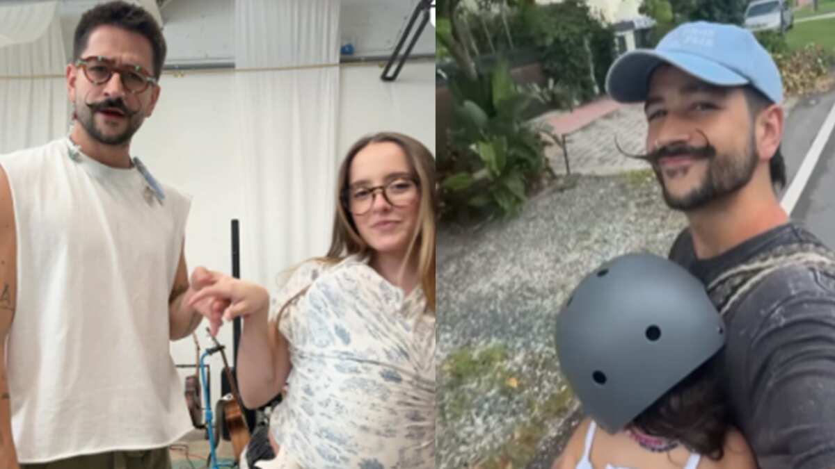 Camilo y Evaluna hija