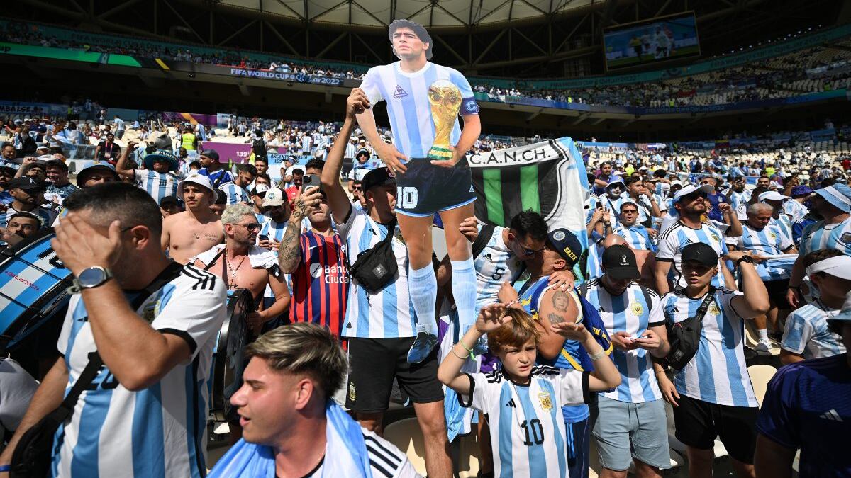 Hincha de Argentina se tatuó: “Argentina campeón de Qatar 2022”