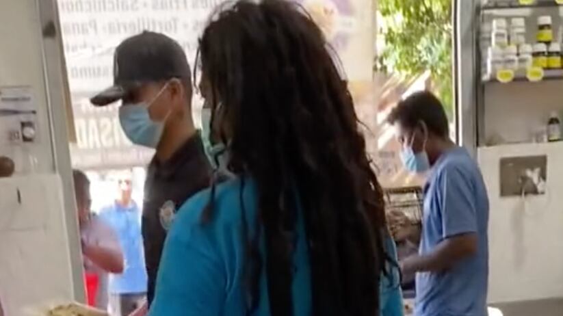 MOCHILA HECHA DE PELO