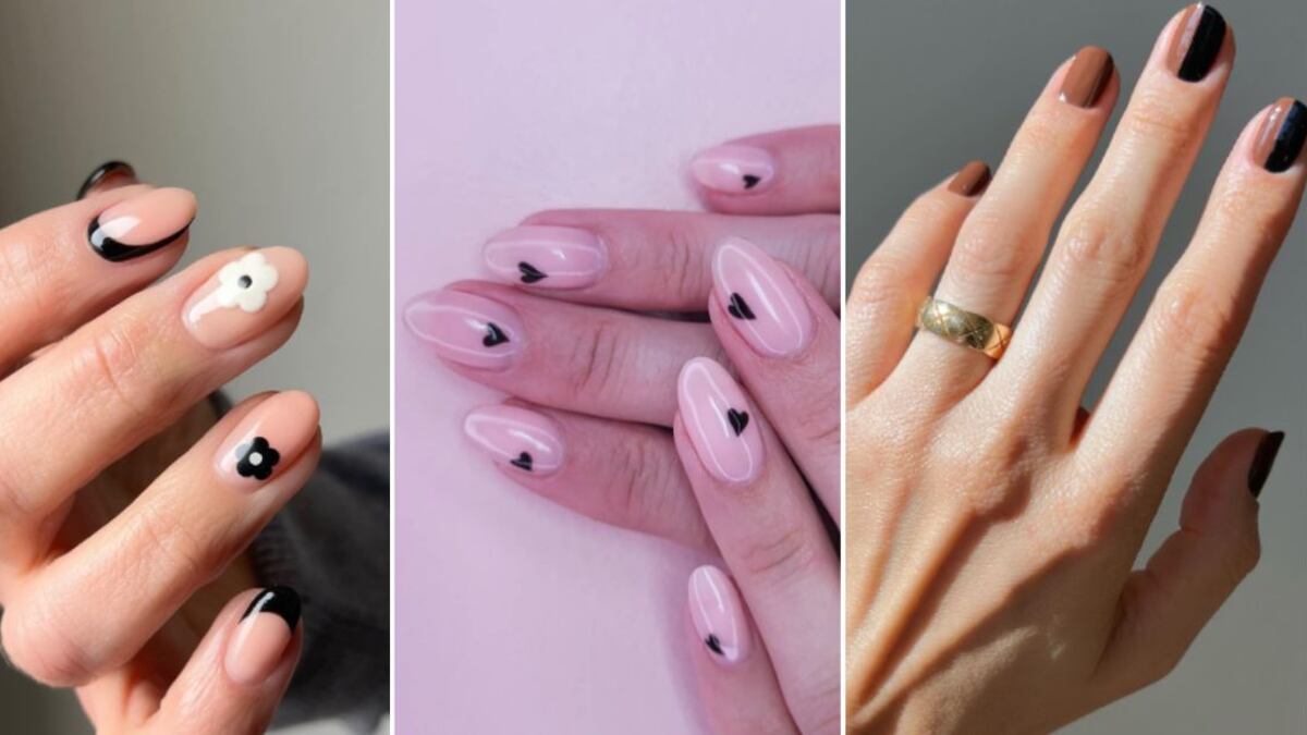 10 diseños de uñas negras ideales para ir a la oficina: son elegantes y nunca pasan de moda