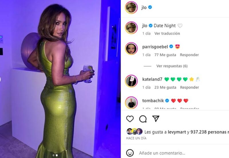 Jennifer López figura