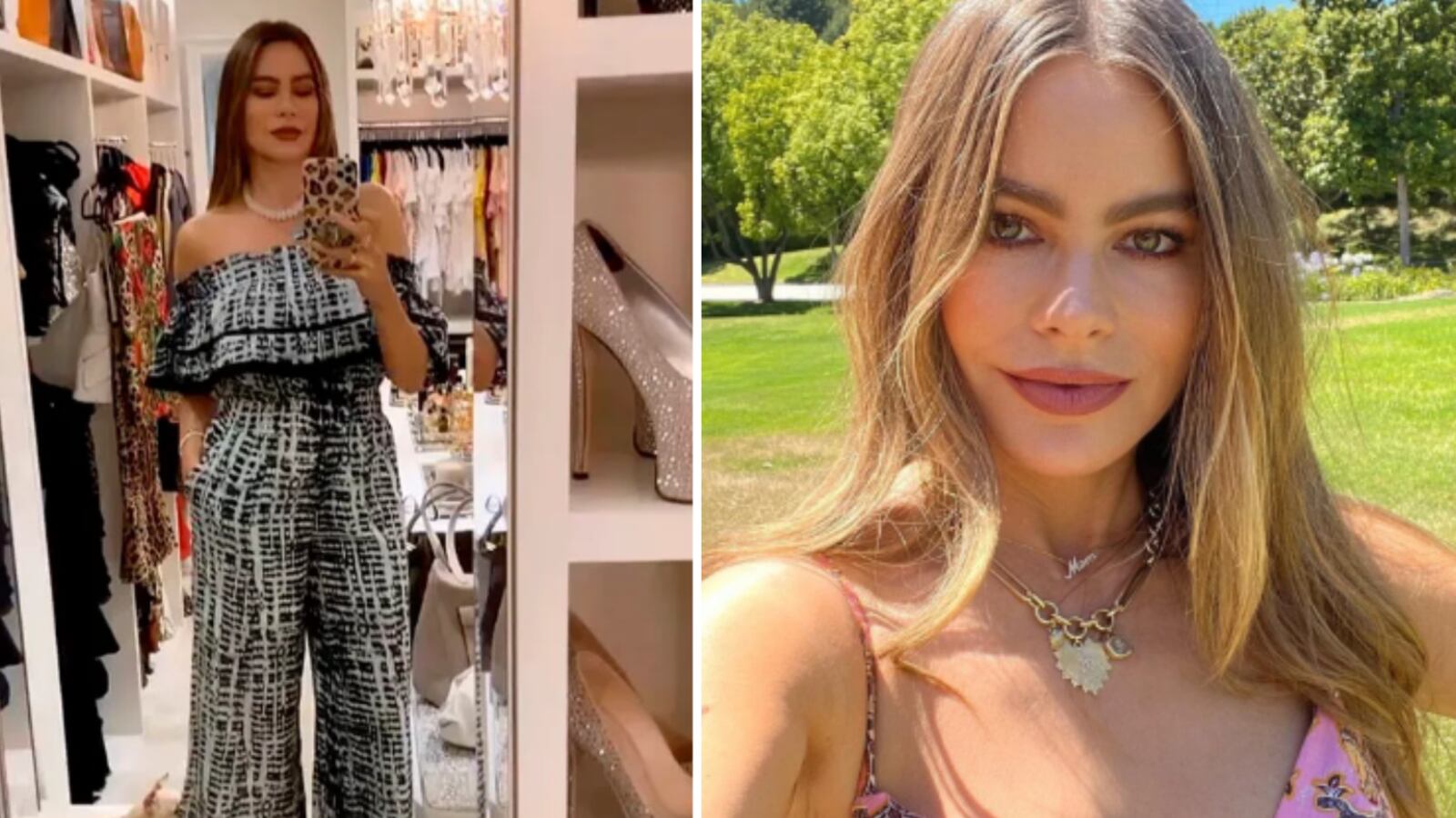 Sofía Vergara clóset