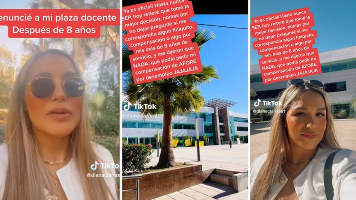 La maestra Diana Clarissa, compartió un video en TikTok, donde explicó que renunció a la institución educativa donde laboraba