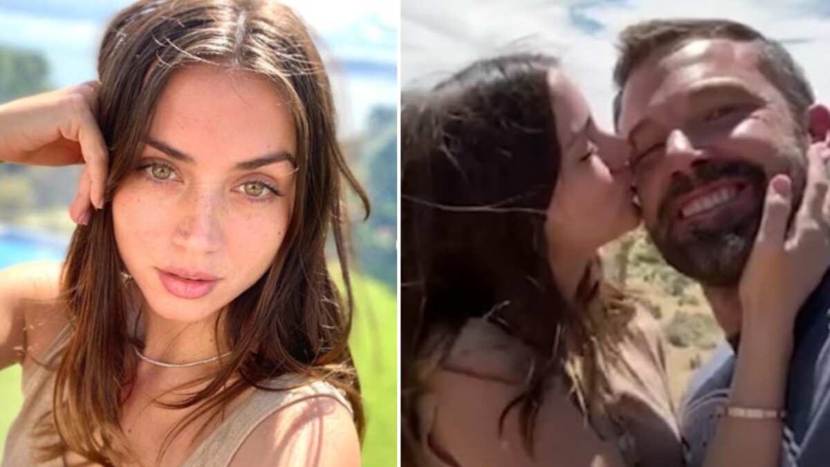 Ana de Armas y Ben Affleck fueron la pareja más comentada del 2020.