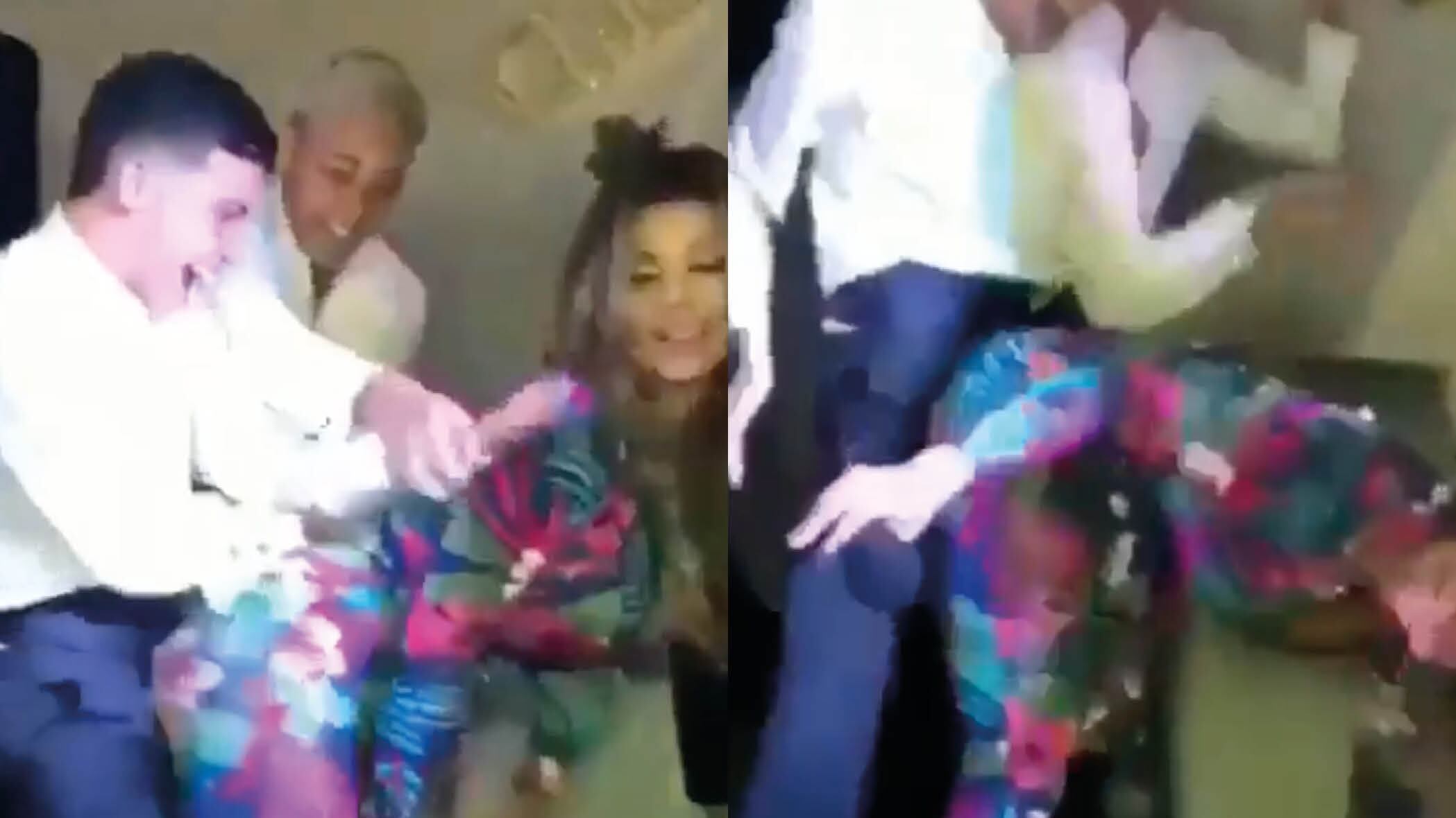 Maestra “perrea” a un alumno durante su graduación y causa polémica en redes sociales