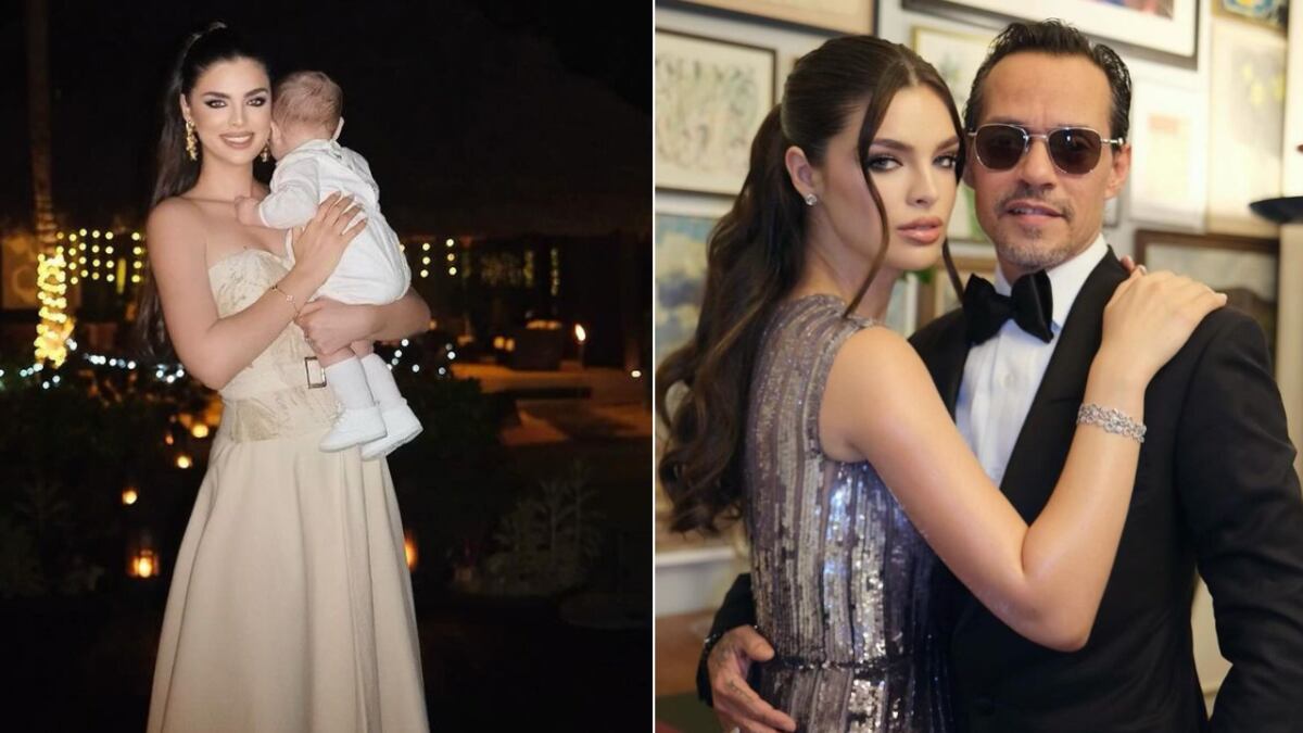 Marc Anthony dedicó un tierno homenaje a su hijo con Nadia Ferreira.