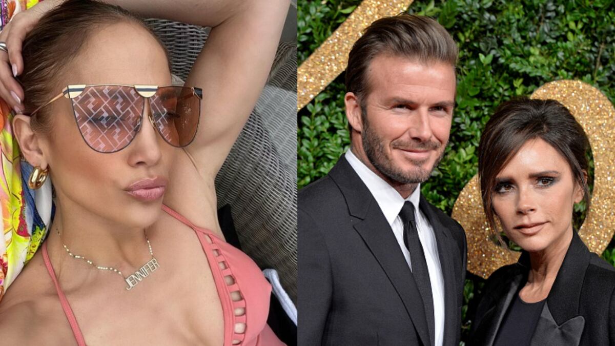 El documental Beckham reveló una desconocida historia entre el jugador, su esposa y JLo