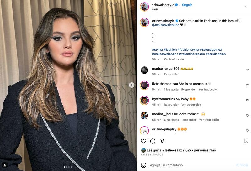 Selena Gomez y su cambio de look