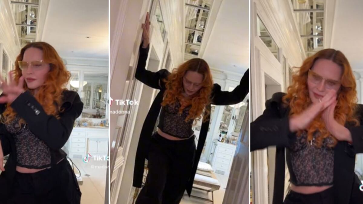 Esta no es la primera vez que Madonna complace a sus seguidores uniéndose a los trends del momento