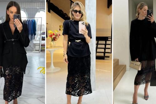 Faldas transparentes para ir a la oficina: así se combina la nueva moda con elegancia apta para mujeres con curvas