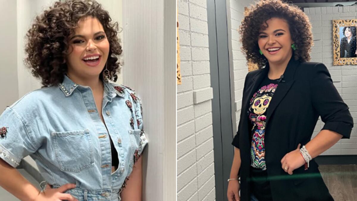 Lucerito Mijares look