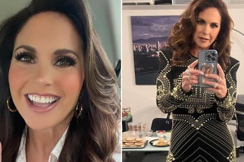 “Mejor que Shakira y JLo”, Lucero luce leggins de cuero a sus 54 y sorprende con su figura