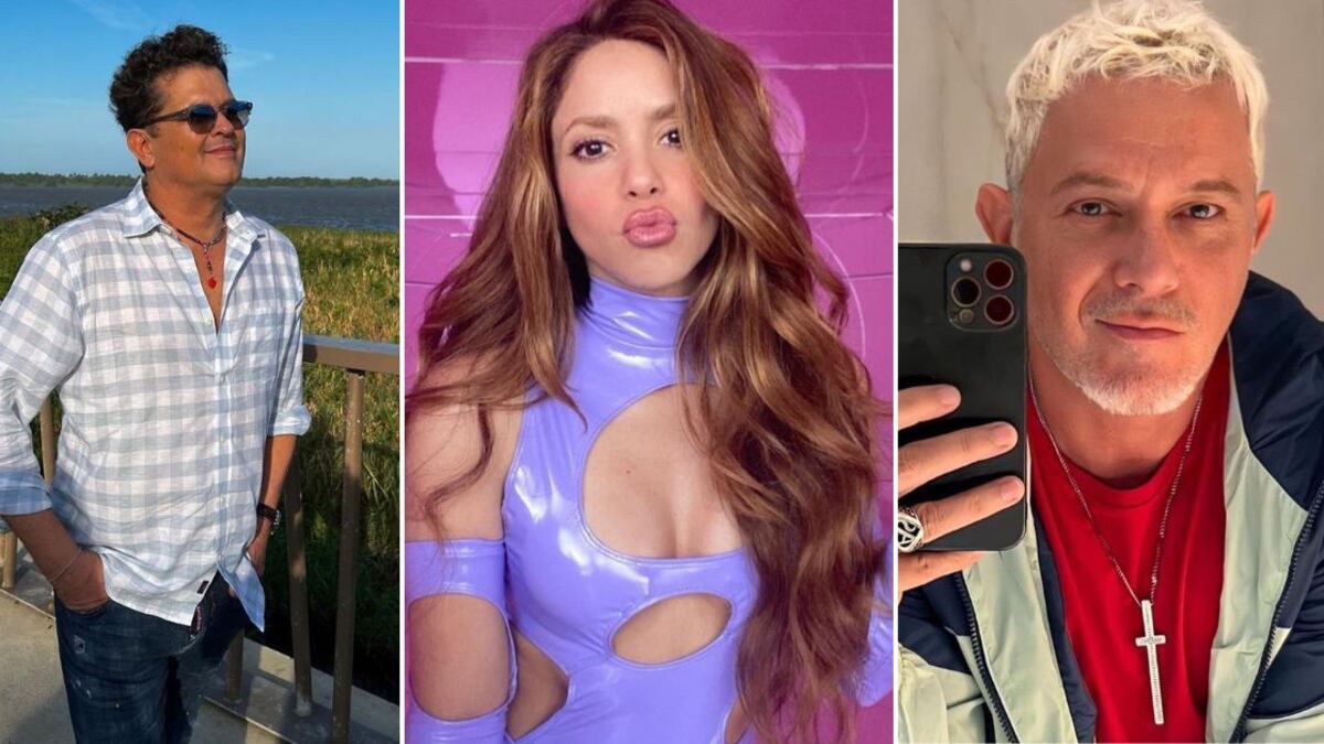 La fotografía ‘chiaroscuro’ de Shakira desató opiniones, pero Alejandro Sanz y Carlos Vives siempre la han defendido.