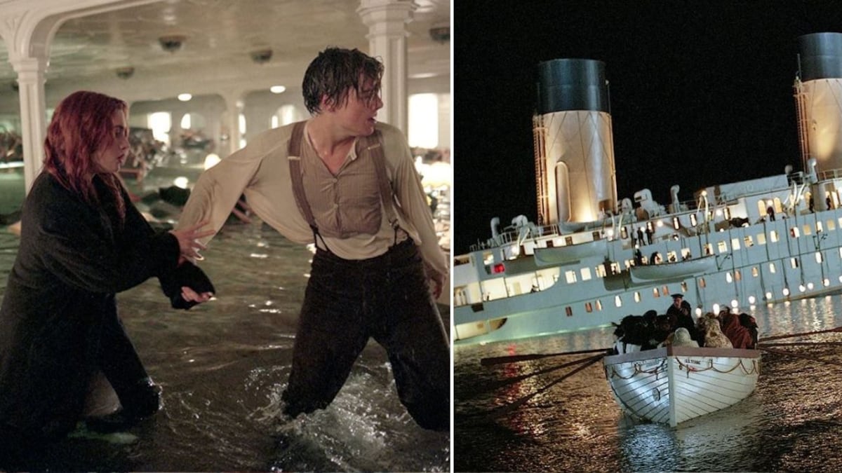 Escenas de la película 'Titanic'