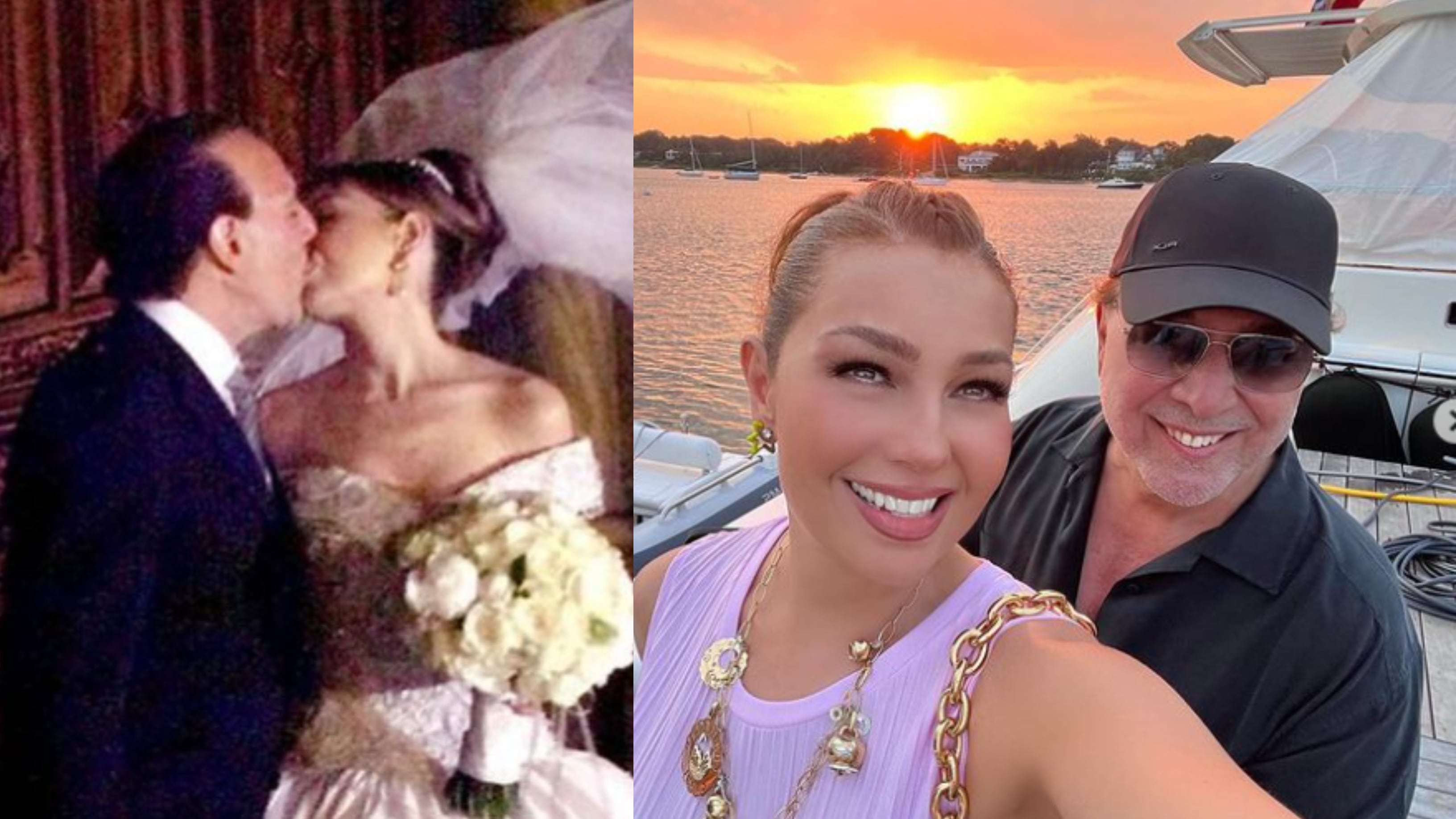 Thalía y Tommy Mottola han estado casados por 22 años