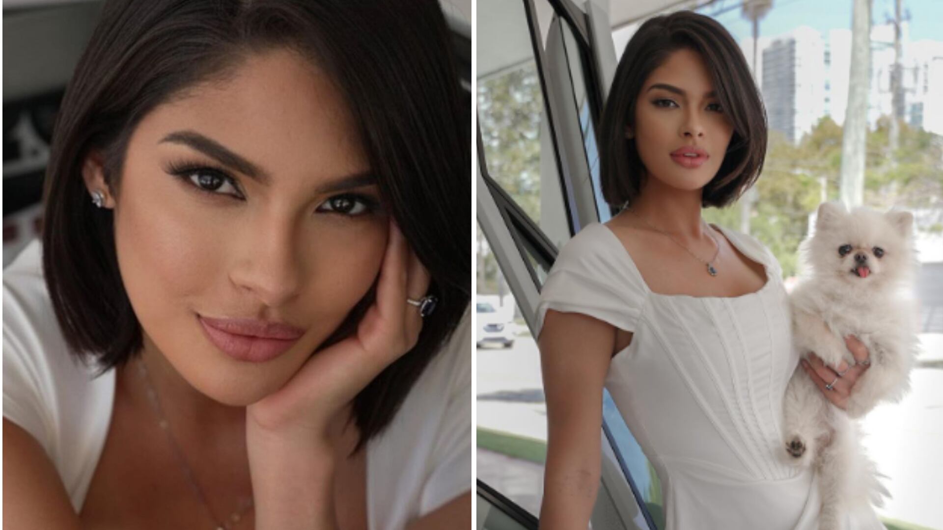 Sheynnis Palacios, al actual Miss Universo, está de visita por Filipinas.