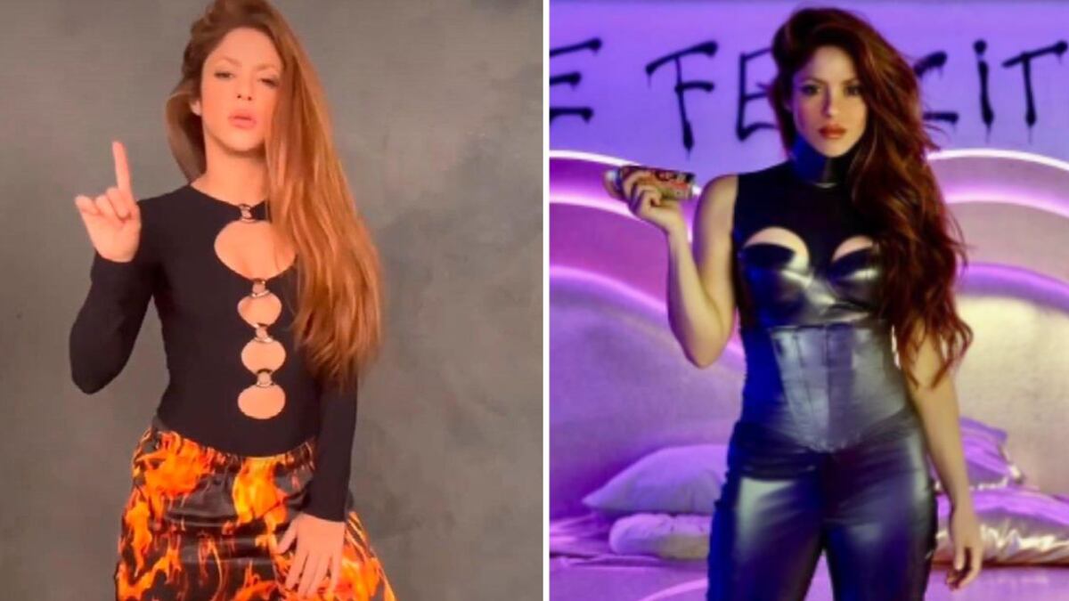 Los looks cut out con los que Shakira muestra su lado más sexy a sus 45