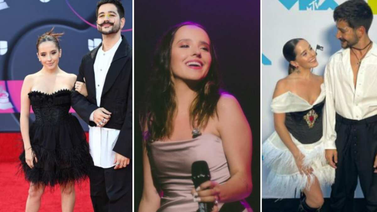 Evaluna presume de sus curvas usando mini vestidos