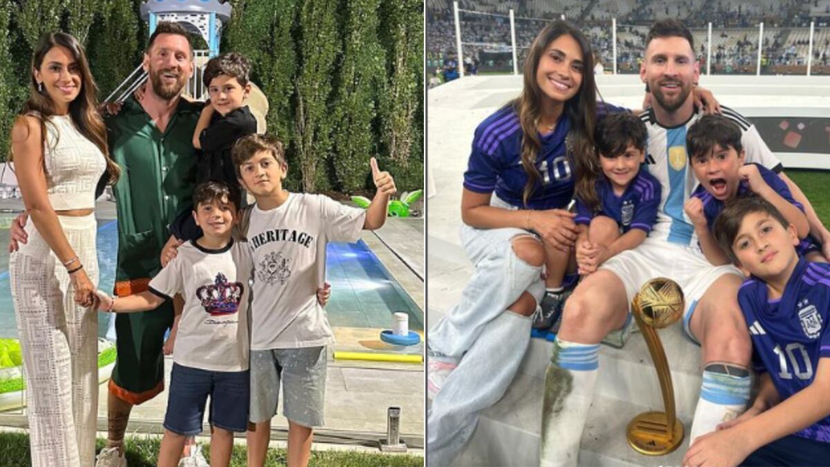 Lionel Messi y Antonela Roccuzzo se conocen desde pequeños.