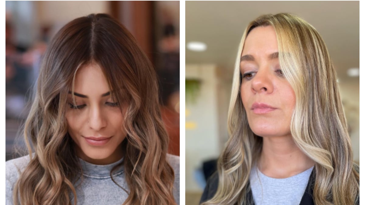 Balayage invertido: las mechas que disimulan las canas de la forma más natural
