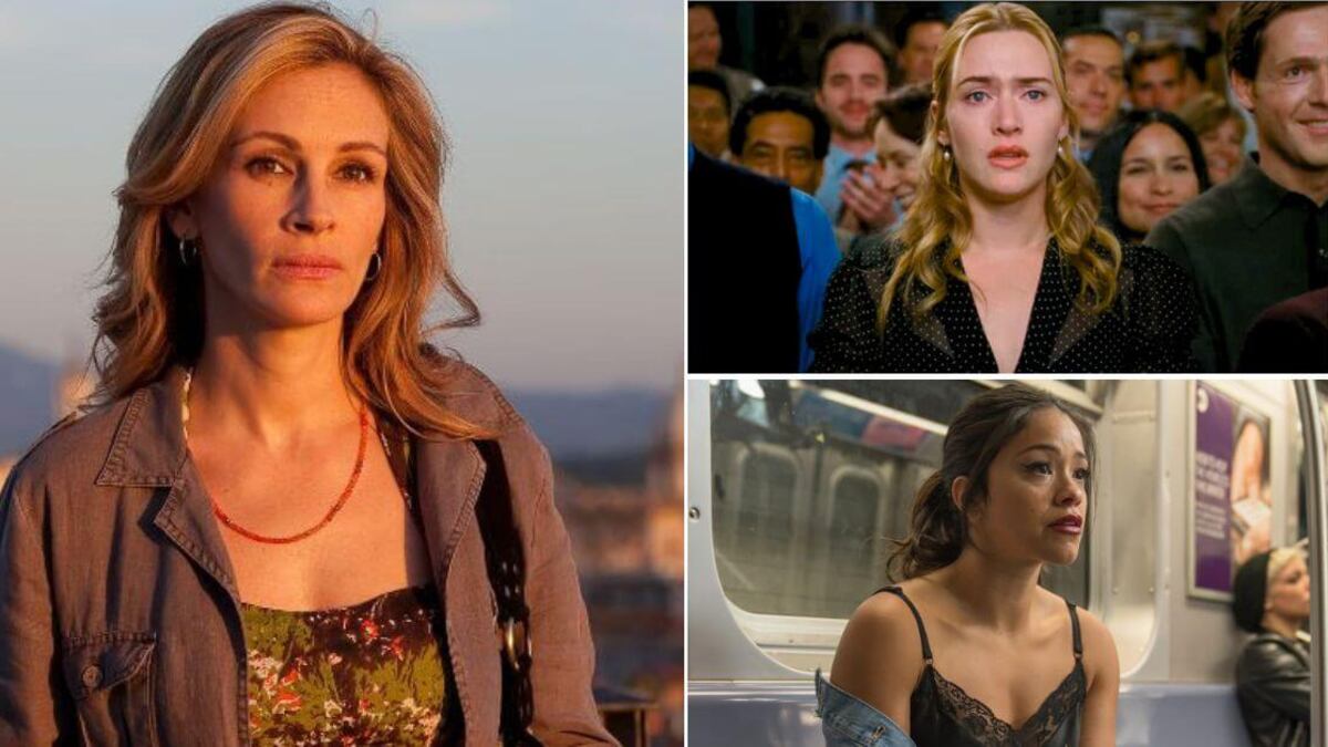 Fotogramas de 'Comer, rezar y amar', 'El descanso' y 'Someone great'