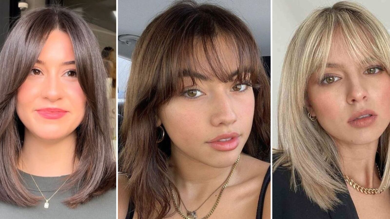 Corte de pelo bob con flequillo