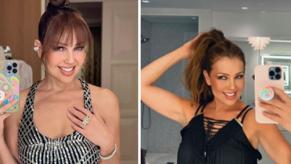 Thalía siempre ha destacado por su belleza, carisma y profesionalismo