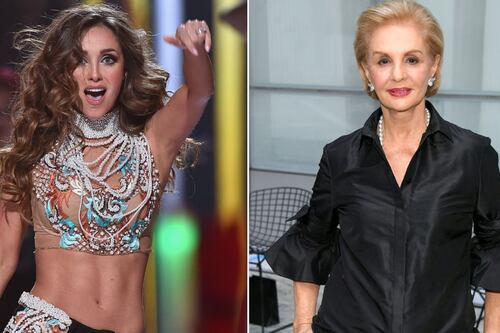 ¡Anahí calló a Carolina Herrera! Enseñó como usar minifalda y tenis con elegancia a los 40